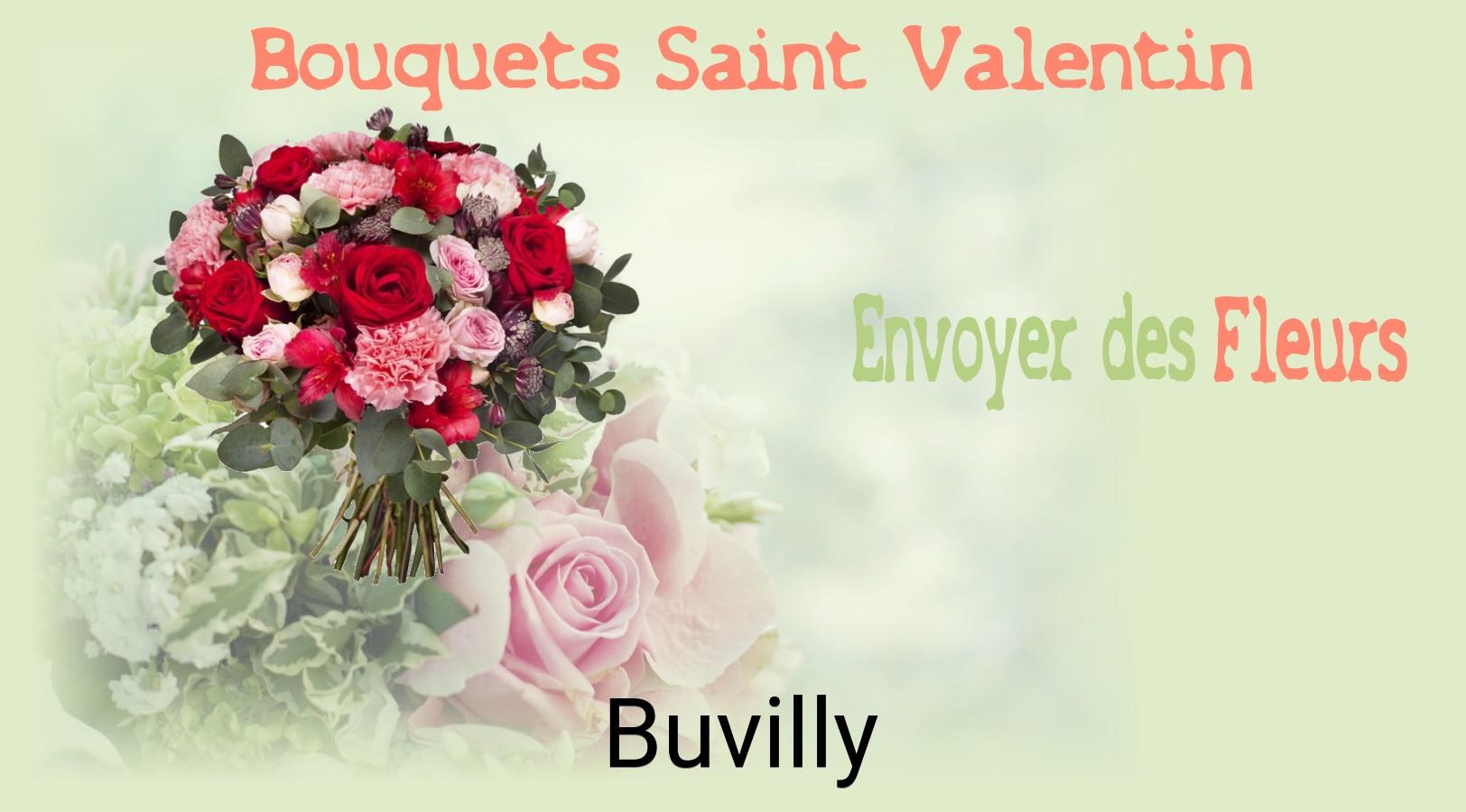 Roses de Saint-Valentin livrées à Buvilly