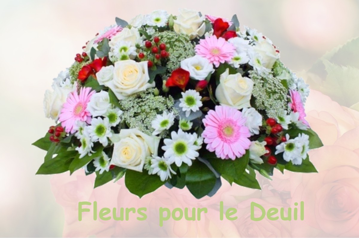 fleurs deuil BUVILLY